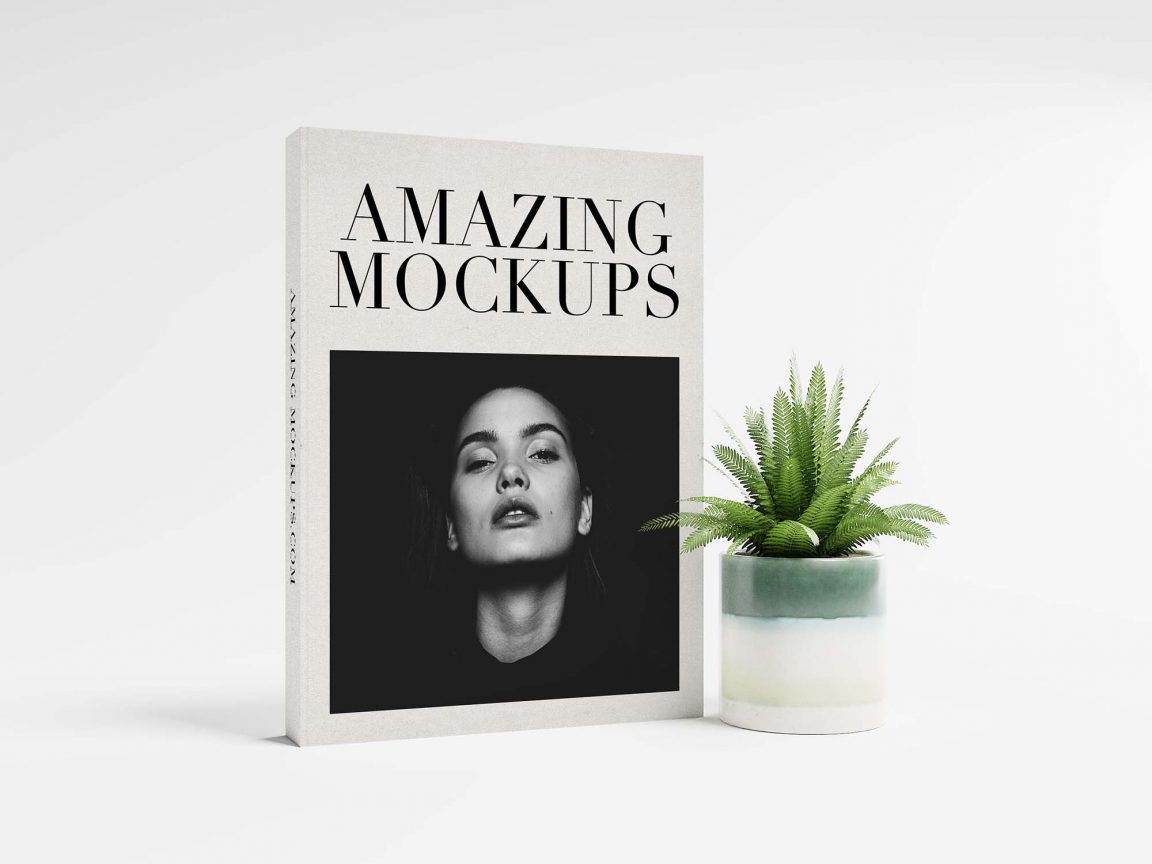 Free 5 Hardcover Books Mockup PSD - PsFiles - Free Photoshop Files