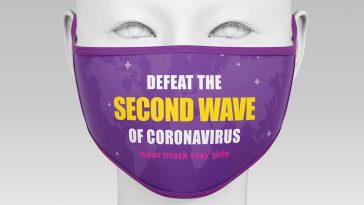 Free Coronavirus Face Mask Mockup PSD Set