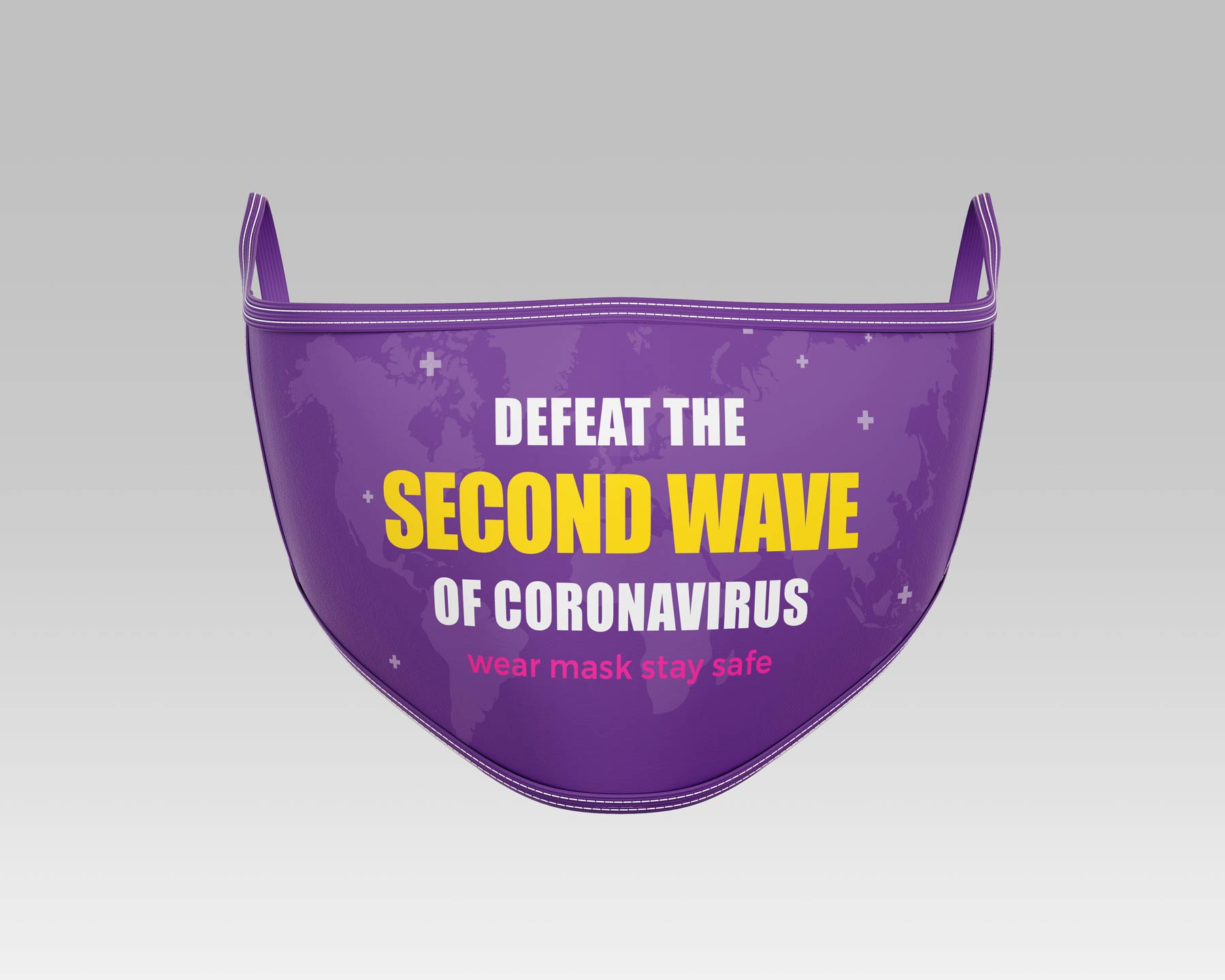 Free Coronavirus Face Mask Mockup PSD Set