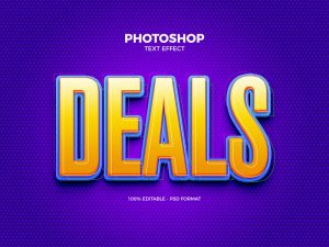 Free Over Lines Photoshop Text Effect