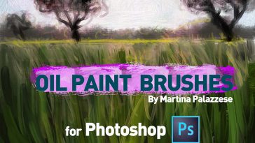 Free Oil Paint Brushes for Photoshop