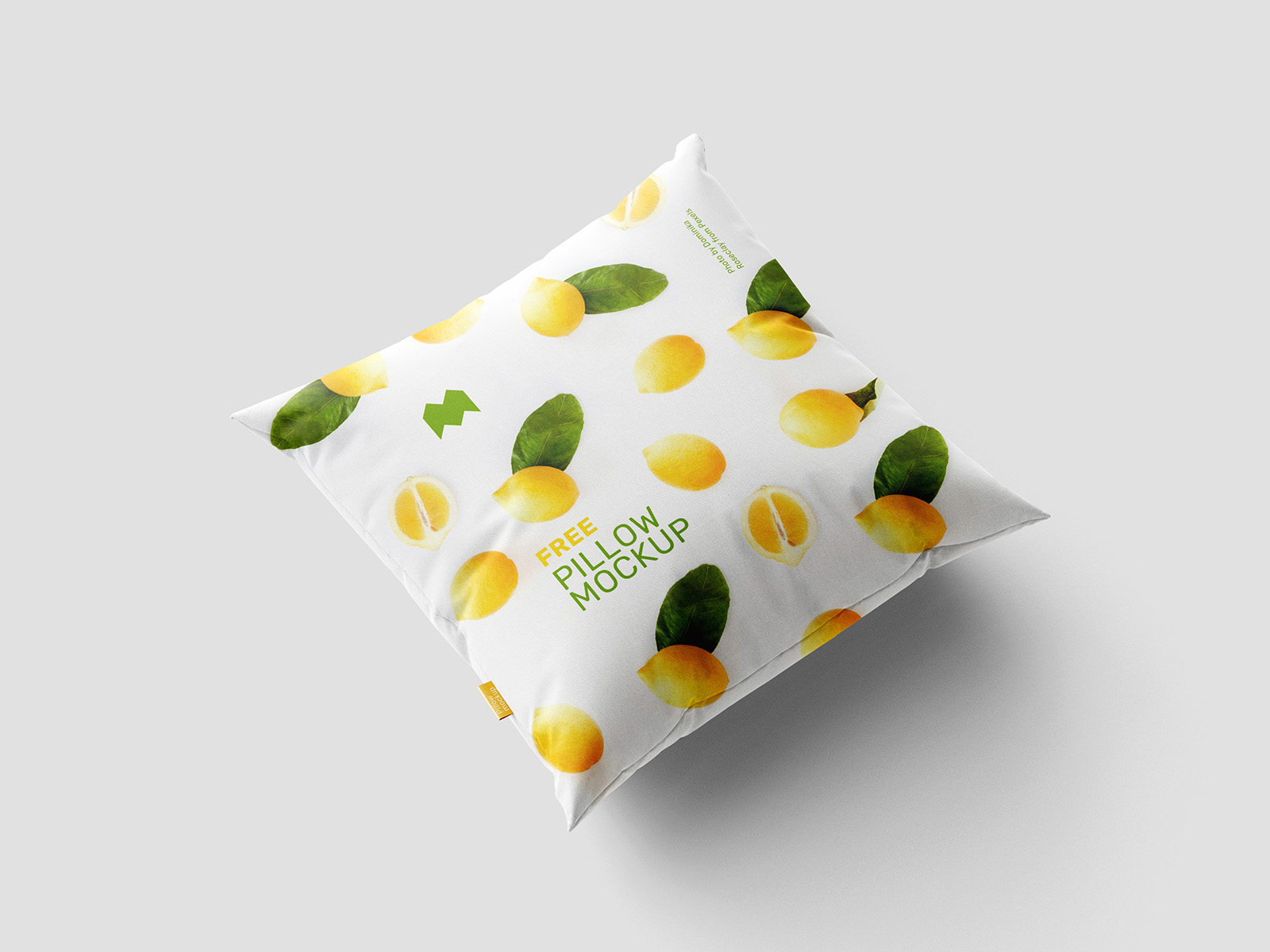 Free Square Pillow Mockups