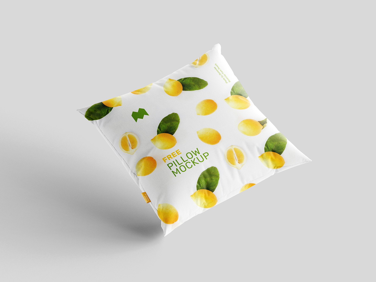 Free Square Pillow Mockups