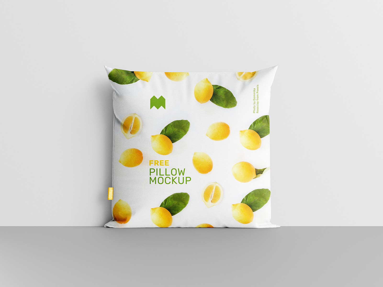 Free Square Pillow Mockups