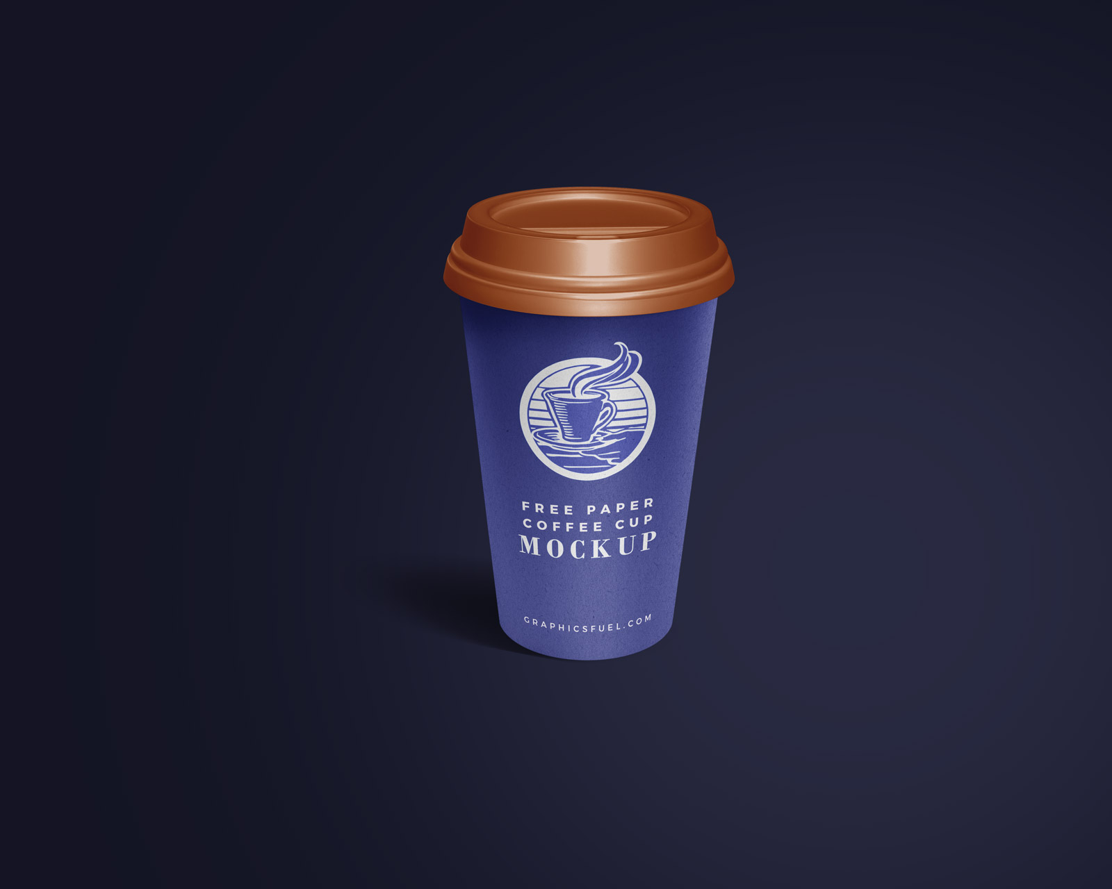 Free Paper Coffee Cup Mockup PSD
