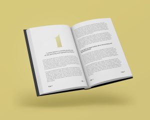 Free Hardcover Book Mockup PSD files
