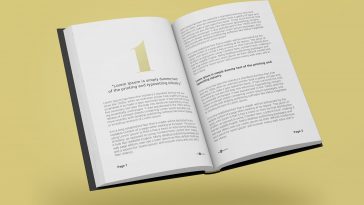 Free Hardcover Book Mockup PSD files