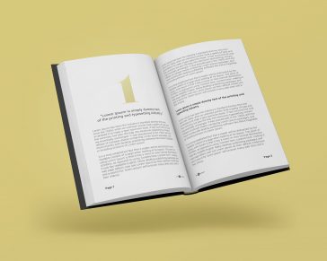 Free Hardcover Book Mockup PSD files