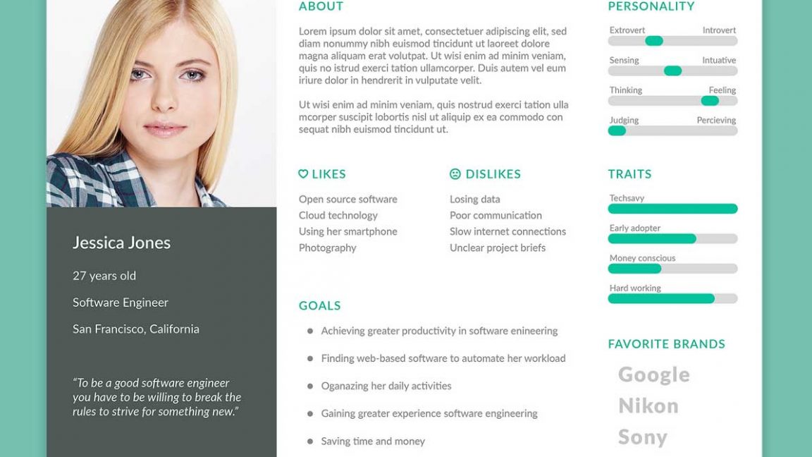 Free Graphic Designer Personal Portfolio Template - PsFiles