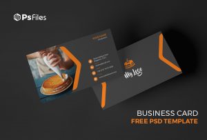 Free Homemade Cake Makers Business Card PSD Template