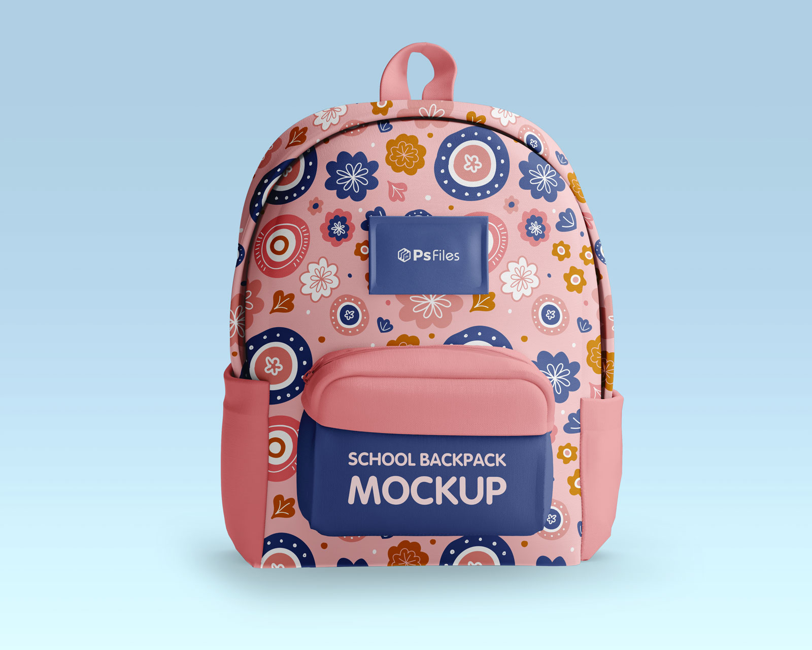 Download Free Kid S School Bag Mockup Psd Set Psfiles