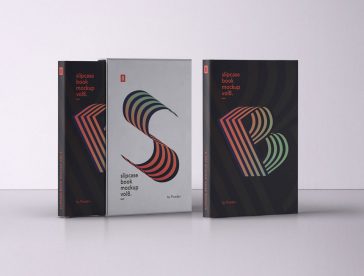 Slipcase Book Mockup PSD Vol8
