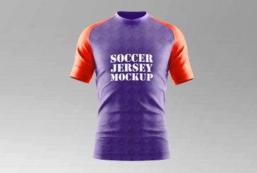 PsFiles Free Jersey Mockup PSD