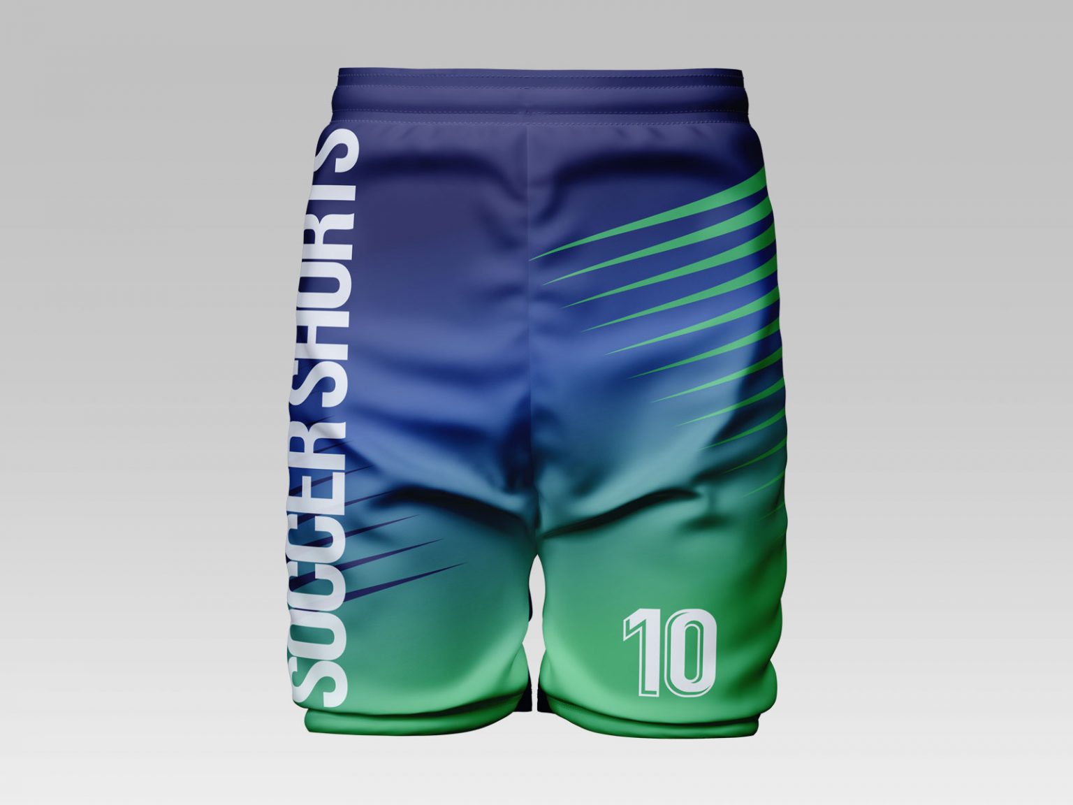 Free Men’s Soccer Shorts Mockup PSD set - PsFiles