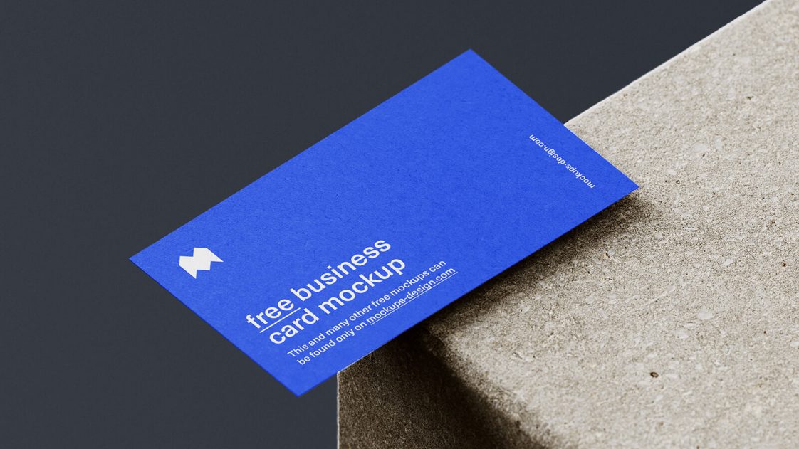 Free Foil Embossed Business Card Mockup Psd Psfiles