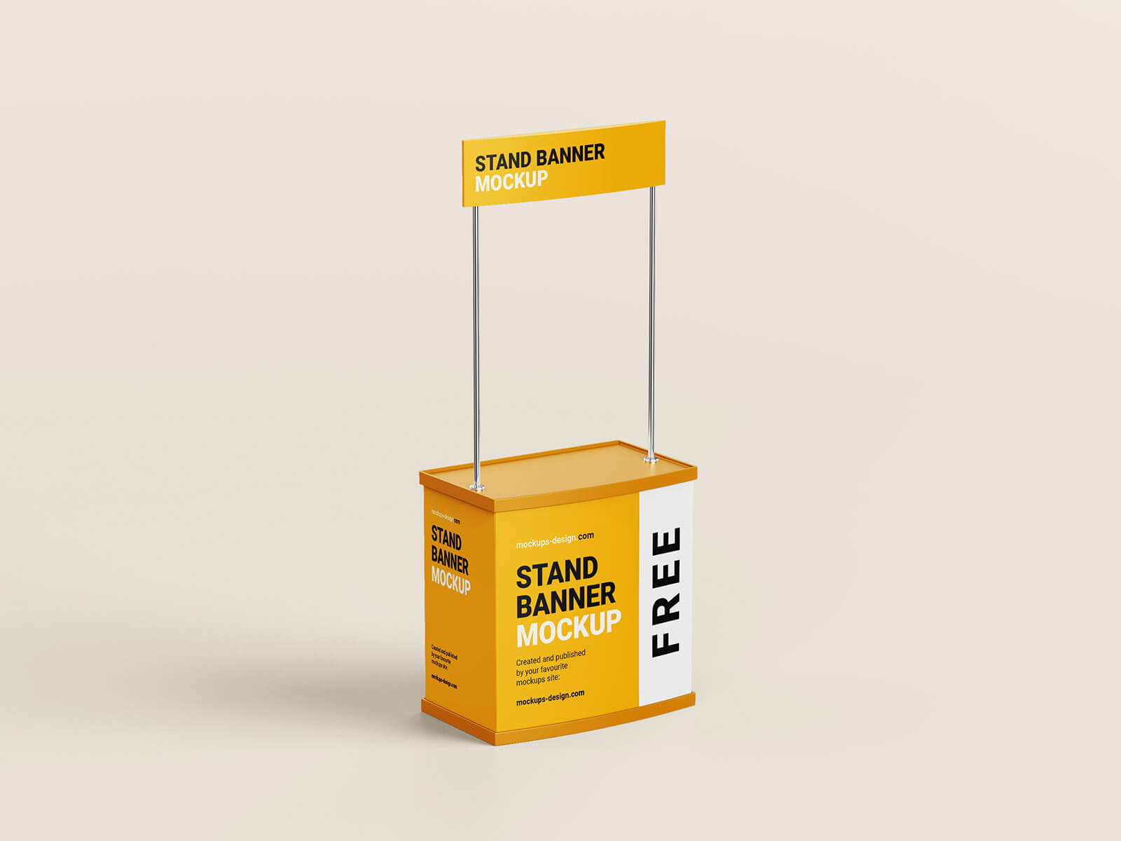 Free Trade Stand Mockup PSD Templates