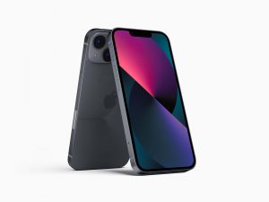 Free iPhone 13 Mockup Black