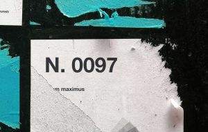 Free Torn Glued Poster Mockup PSD