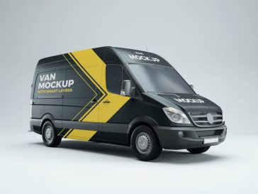 Van PSD Mockup