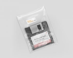 Free Floppy Disk Mockup
