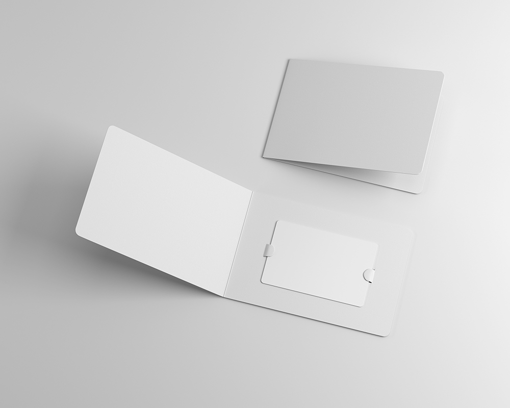 Free Gift Card Mockup