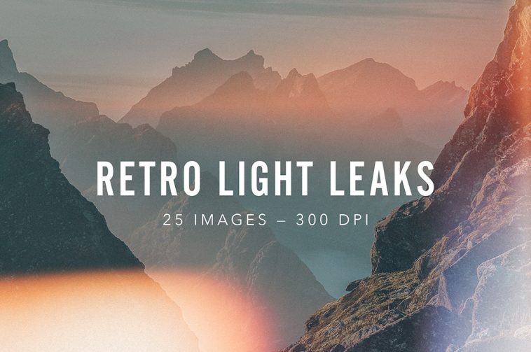 Retro Light Leaks Set