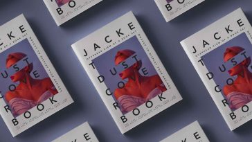 Free Book Mockup Cover Showcase PSD