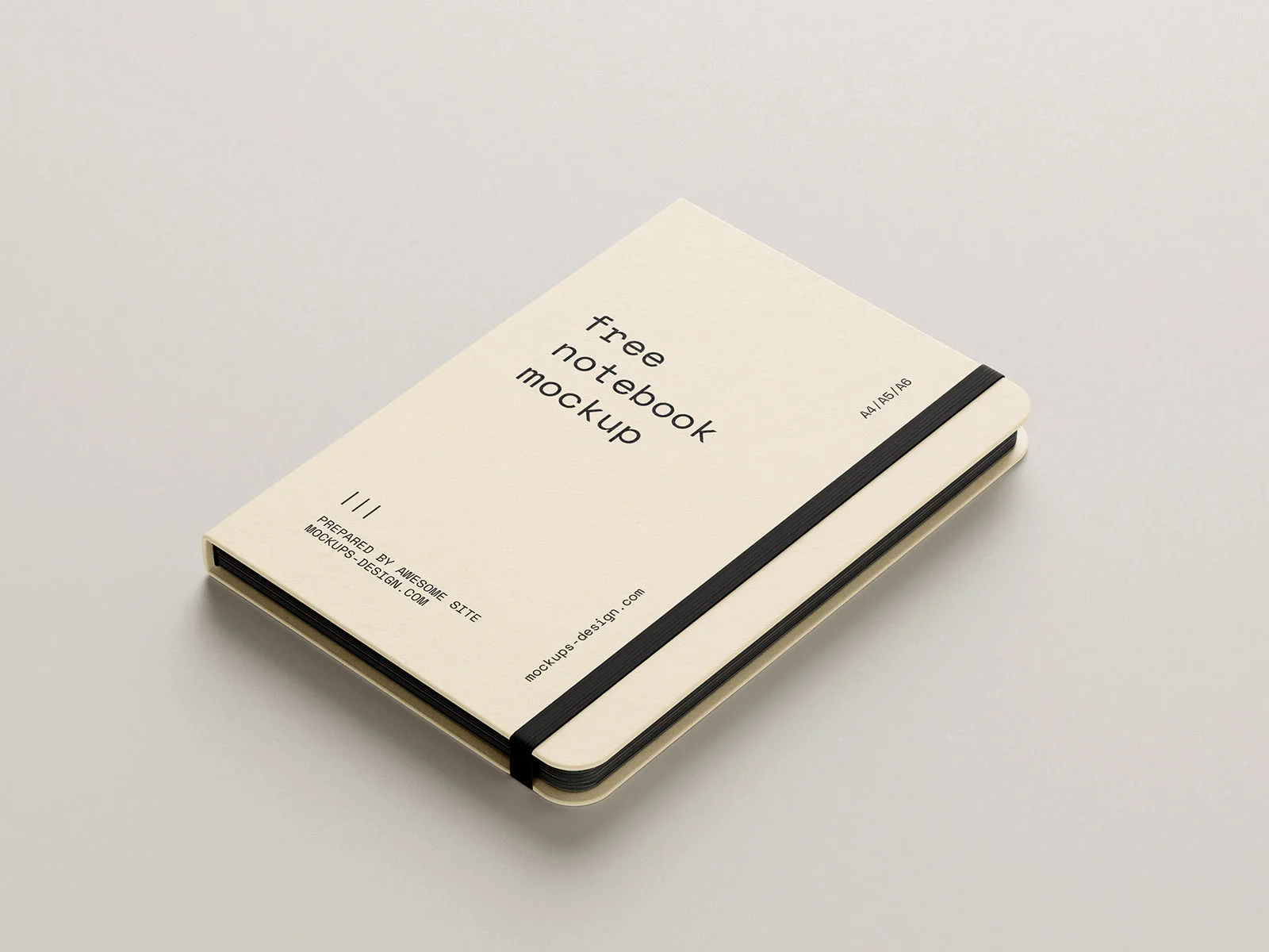 4 Free Personal To Do List Notebook / Diary Mockup PSD Set