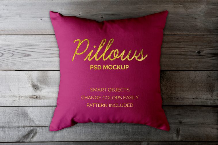 Free Pillow Mockup