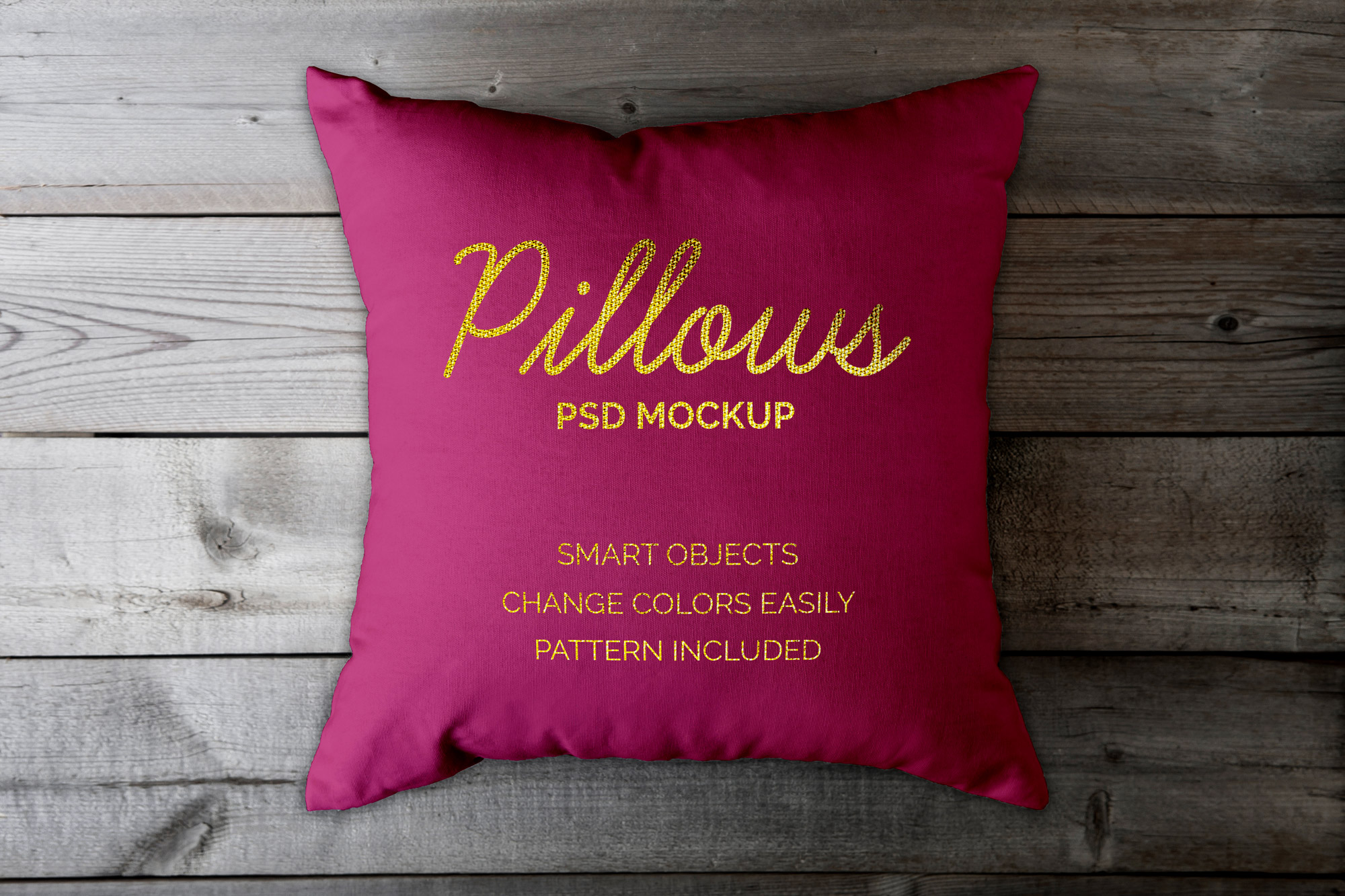 Free Pillow Mockup PSD PsFiles