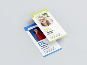 5 Free DL Flyer Mockup PSD Files