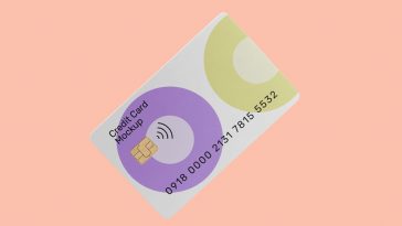 Credit Card PSD Mockup
