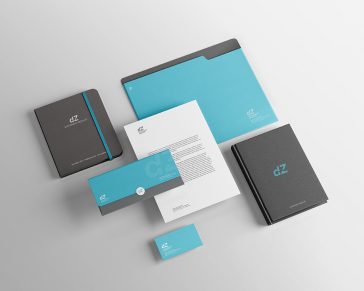 Free Identity Stationery Mockup