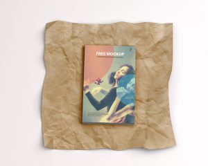 Free Simple Softcover Book Mockup