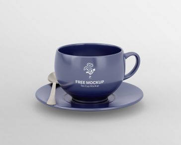 Free Tea Cup Mockup