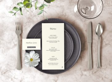 Free Wedding Stationery Mockup