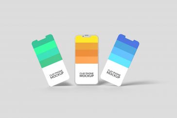 iPhone 13 Pro Mockup Clay