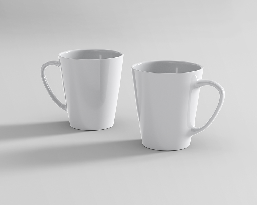 Free Mug PSD Mockup