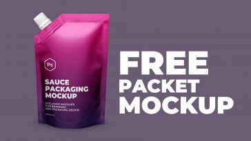 Free Doy Pack Stand-Up Pouch Mockup PSD