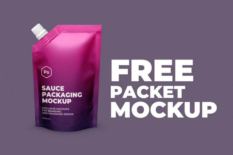 Free Doy Pack Stand-Up Pouch Mockup PSD