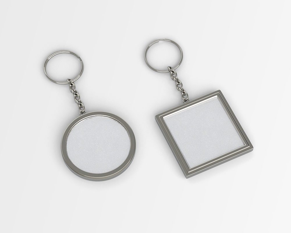 Free Key Ring Mockup