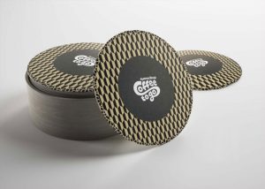 Free Drink Coaster Mockup PSD