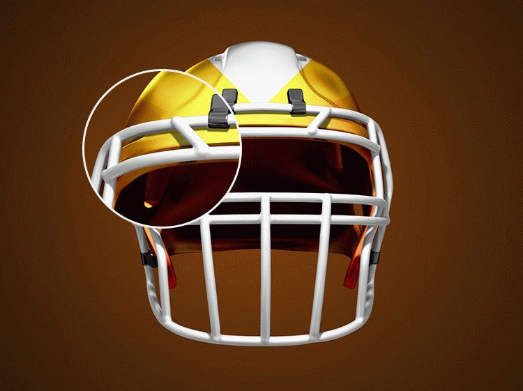 Free Football Helmet Mockup PSD