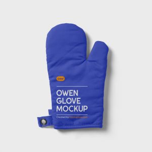 Free Oven Glove (Mitt) Mockup PSD