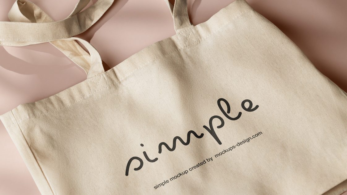 New Tote Bag Free PSD Mockup   PsFiles