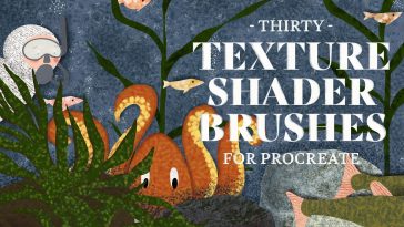 Texture Shader Brushes Procreate