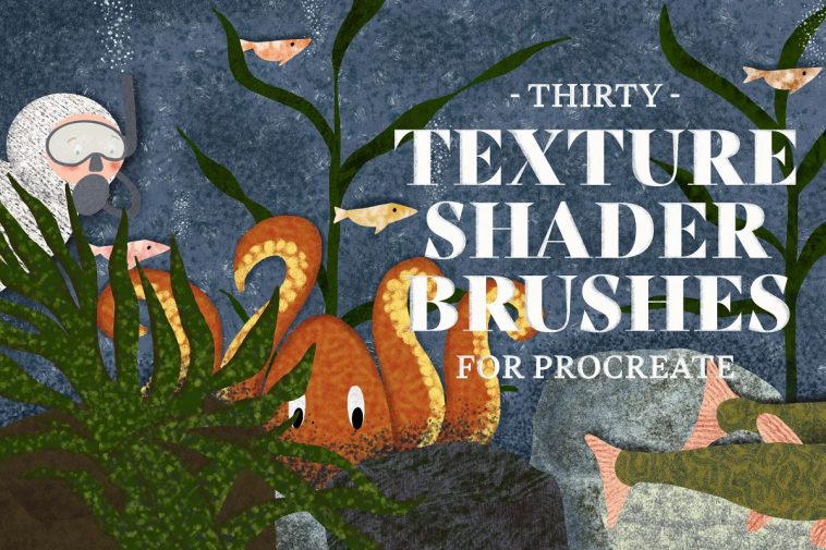Texture Shader Brushes Procreate