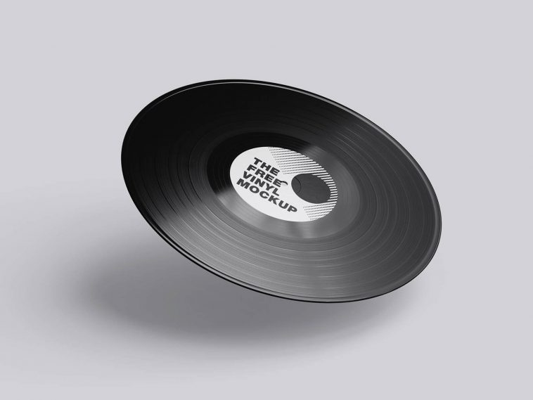 Free Phonograph Record Vinyl Disc Mockup Psd Set - Psfiles