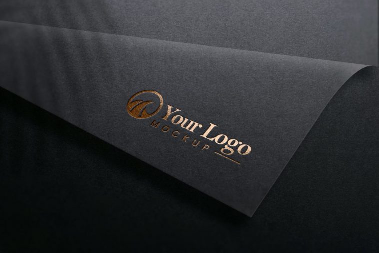 Luxury Gold Logo Mockup