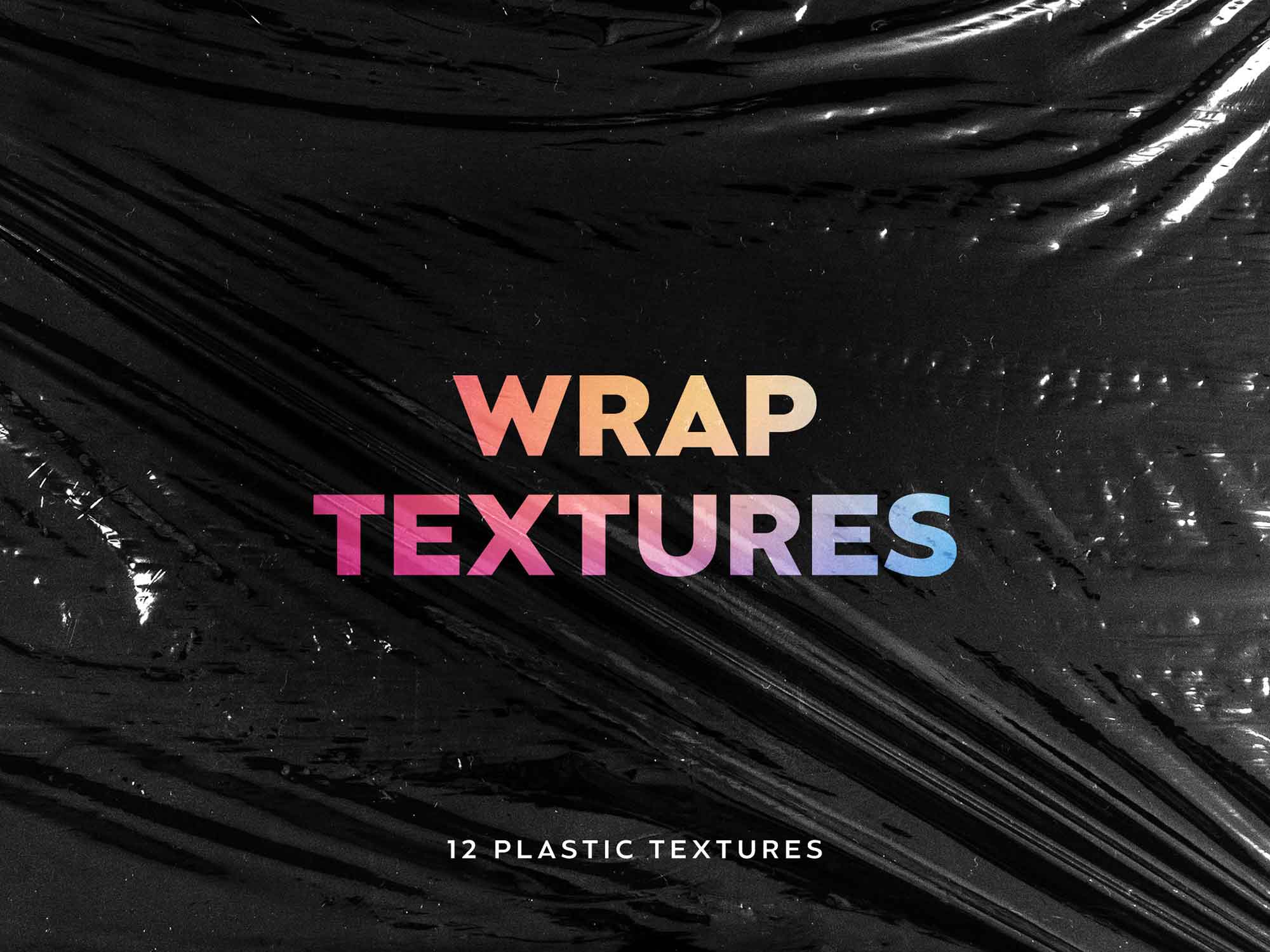 Free Plastic Wrap Texture Mockup (PSD)